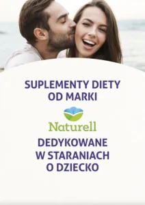 Jakie suplementy diety Naturell mogą pomóc we wsparciu płodności zarówno kobiety, jak i mężczyzny? Okładka e-booka 
